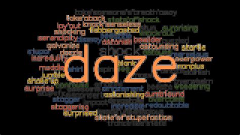 daze noun .